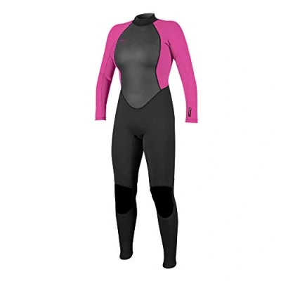 Imagen de ONEILL WETSUITS Reactor II Traje de Neopreno Completo con Cremallera Trasera 3/2 Mm, Mujer, Negro/Berry, 8