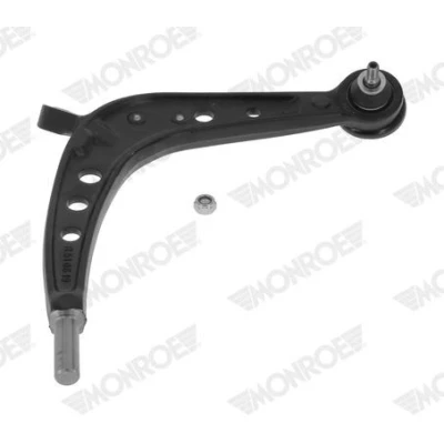 Imagen de MONROE L11J23 Barra oscilante, suspensión de ruedas debajo, Eje delantero, derecha Brazo oscilante transversal BMW: 3 Sedán, Coupé, Touring