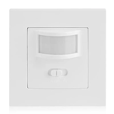 Imagen de Acouto Interruptor De Sensor, AC 110V 240V Infrarrojo Pir Sensor Movimiento Lámpara Pared Empotrada Bombilla