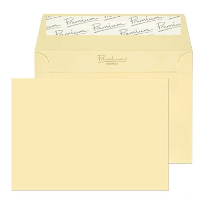 Imagen de Blake Business C6 51155 Sobres tipo cartera con cierre autoadhesivo (114 x 162 mm, 120 g/m², 50 unidades)