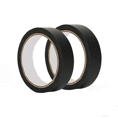 Imagen de PowerTOOL cinta adhesiva para pintores (2 unidades, 50 m de longitud, m, pintura, manualidades, decoración, color negro, 10 mm)