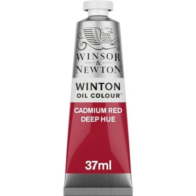 Imagen de Winsor &amp; Newton Winton Tubo óleo, 37 ml, tono rojo de cadmio oscuro