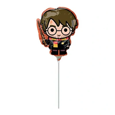 Imagen de amscan Party Globo Harry Potter Mini Forma 36cm, Multicolor (4042002)
