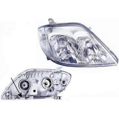 Imagen de VAN WEZEL 5395964 Faros derecha HB3/H7, HB3, H7 transparente para circulación por la sin servomotor reg. alcance luces PX26d, BAY15d