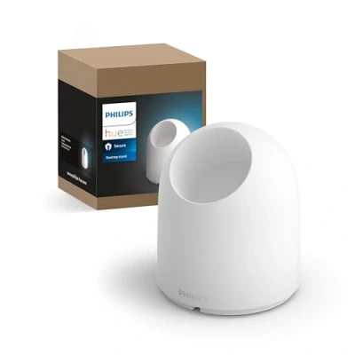 Imagen de Philips Hue Secure Soporte de Mesa para Cámara Video Vigilancia, Color Blanco