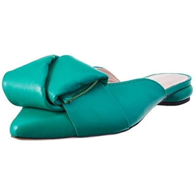 Imagen de L37 HANDMADE SHOES La Playa, Sandalia Mujer, Verde, 36 EU