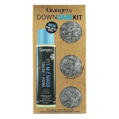 Imagen de Grangers Kit de cuidado plumón Incluye lavado y repelente 300 ml + 3 bolas secado Perfecto para chaquetas