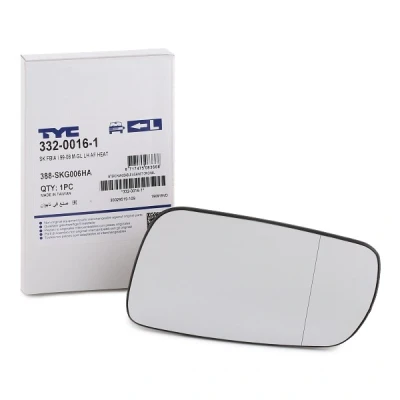 Imagen de TYC 332 0016 1 Cristal de Espejo izquierda SKODA: Fabia I Hatchback, Berlina, Combi
