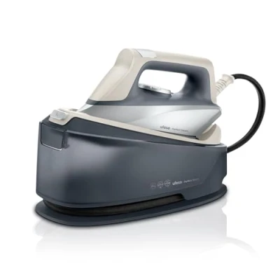 Imagen de Ufesa Centro Planchado Perfect Steam, Plancha Ropa con 2400 W, 6,5 Bares, Vapor Vertical y Horizontal, Golpe 290 g, Deposito 1,2 L