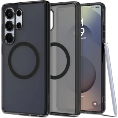 Imagen de Spigen Ultra Hybrid Magfit TPU Back Cover Negro Samsung Galaxy S25