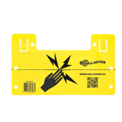 Imagen de Warning sign NL, Gallagher Adecuado para Ganadería