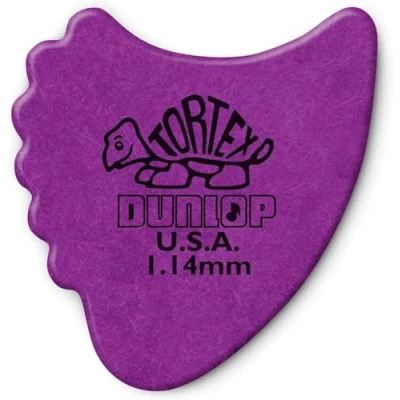 Imagen de JIM DUNLOP Púas Tortex Fin 1,14mm Saco de 72