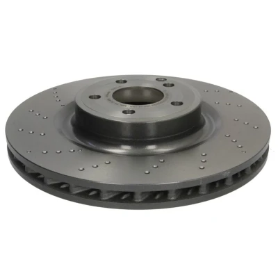 Imagen de BREMBO COATED DISC LINE 09.B744.51 Disco de freno 344 32 5 perforado/ventil. int. revestido altamente carbonizado con tornillos MERCEDES BENZ: SLK