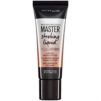 Imagen de Maybelline New York Master Strobing Liquido, Iluminador Líquido para Pieles Medias, Tono 200 Medium Nude