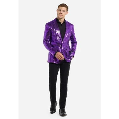 Imagen de Suitmeister Sequins Chaqueta de traje, Hombre, Talla: Large, Purple