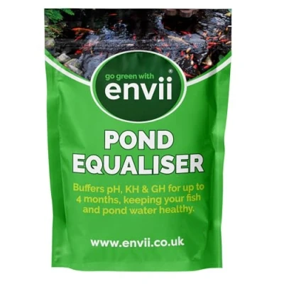 Imagen de envii Pond Equaliser Optimiza el KH de y PH en Jardín Estanque, Evitando Suave Agua Estanque Trata 2500 litros