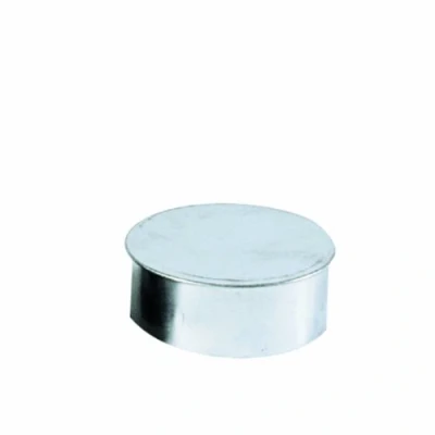 Imagen de Kamino Flam Tapa para tubo de chimeneas, estufas y hornos leña, chimenea acero con revestimiento aluminio Ø 120 mm resistente a altas temperaturas