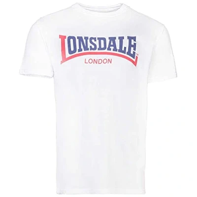 Imagen de Lonsdale TWO TONE Camiseta estampada, Hombre, Talla: Medium, White