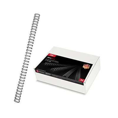 Imagen de GBC RG810610 Canutillo 34 anillas paso 3:1 WIRE Nº6 (9.5 mm) (caja 100) color negro