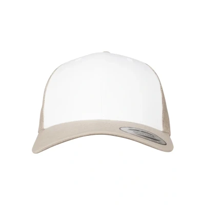 Imagen de Flexfit Retro Trucker Gorra, Talla: One Size, Khaki/white