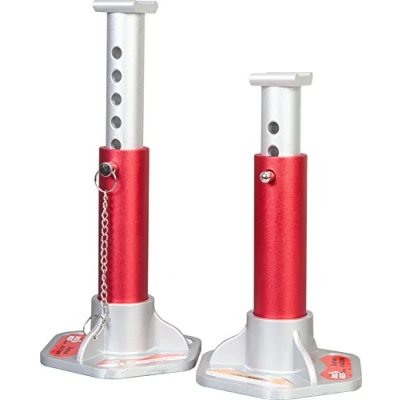 Imagen de Torin t43004 Big Red de Aluminio Bloqueo Doble Jack Stands: 3 Ton Capacidad elevación, 1 par