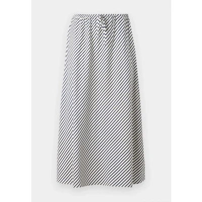 Imagen de Tommy Hilfiger Twill BIAS Falda acampanada, Mujer, Talla: 40, Dark night navy