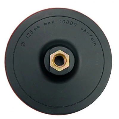 Imagen de VOREL 08315 disco de goma para amoladora angular con velcro 125mm