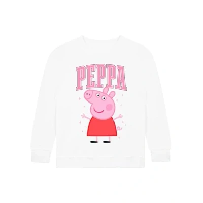Imagen de Peppa Pig Sudadera Niña Algodón Jersey Blanco 5 6 años
