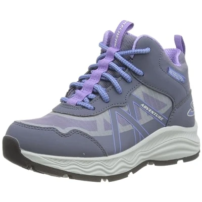Imagen de Skechers Adventure Blitz Fun Pursuit, Botas de Senderismo Niñas, Black Pu/ Turquoise Trim, 38 EU
