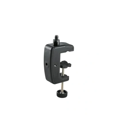 Imagen de K&amp;M 23720 Abrazadera de mesa con conexión rosca 3/8&quot; hasta 48 cm soporte estable acero