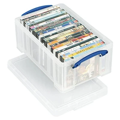 Imagen de Really Useful Box Caja de almacenamiento plástico transparente 9 litros