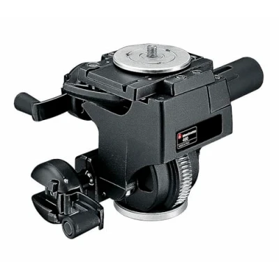 Imagen de Manfrotto Rótula de Cremallera 400 Studio, Cabezal para Trípode con 3 Ejes Movimiento Alta Precisión Equipamiento Fotogradía y Cámara, Creación Contenidos, Vlogging