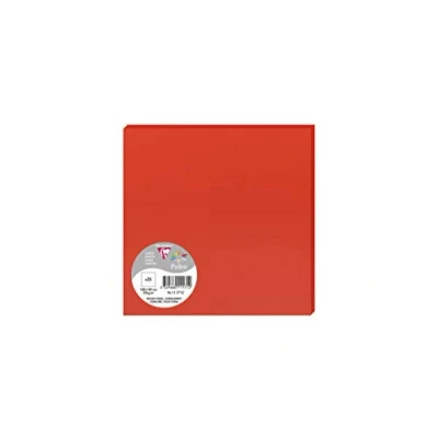 Imagen de Clairefontaine Pack 25 Sobres Polen 16 x cm, 210 g/m², color Rot Rouge Corail 0
