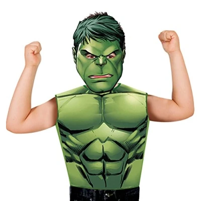 Imagen de Rubies Avengers Hulk Disfraz y Mascara, multicolor, S M (Rubie&#039;s Spain 620970)