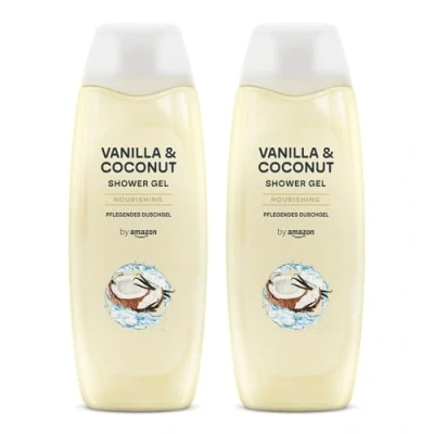 Imagen de by Amazon Gel de ducha Vainilla y Coco, 2 x 500ml