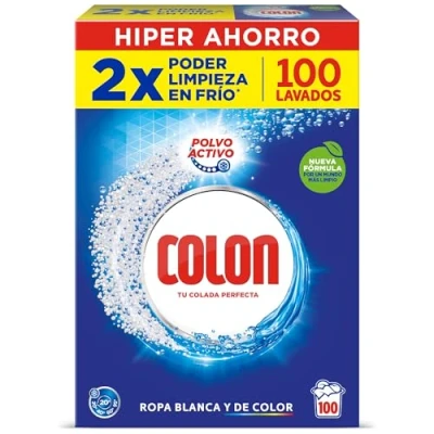 Imagen de Colon Detergente Polvo, Azul, 95 Lavados