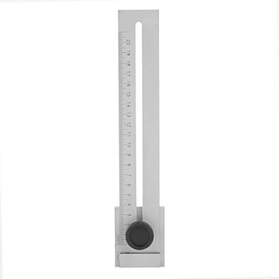 Imagen de Calibre de Marcado desplazamiento Preciso, Regla Paralela Acero Al Carbono, Marcador, Línea deslizante Para Carpintero(0 200Mm)