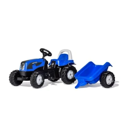 Imagen de Rolly Toys Tractor de Pedales Kid Landini Power Farm 100 con Remolque (01/184/1)