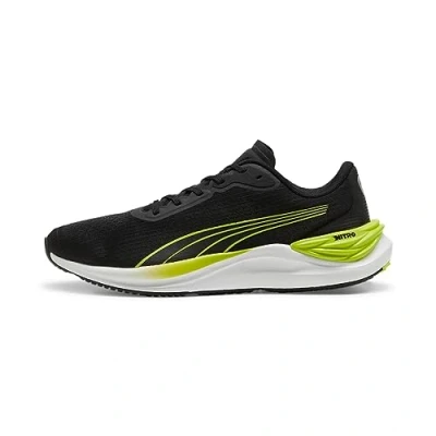 Imagen de PUMA Electrify Nitro 3, Road Running Shoe Hombre, Black Lime Pow, 45 EU