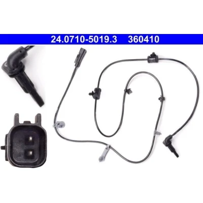 Imagen de ATE 24.0710 5019.3 Sensor de ABS 1438 OPEL: Insignia A Sports Tourer, Berlina, Hatchback