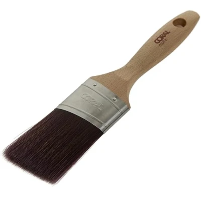 Imagen de Coral 31763 Aspire Pincel de Pintura Profesional Corte en ángulo Firme con Perfil Ovalado para un rápido y preciso, Acabado Ultra Suave emulsión Comercial o Mango Madera FSC