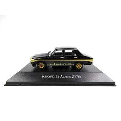 Imagen de OPO 10 Coche colección Salvat 1/43: Compatible con Renault 12 Alpine 1978 R12 (AR43)