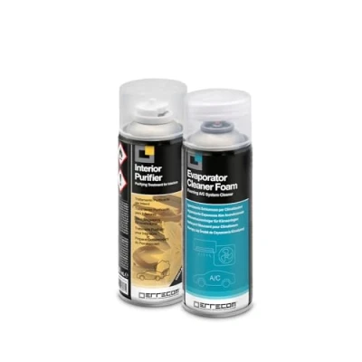 Imagen de ERRECOM Total Care, Tratamiento purificador Completo para Sistemas de climatización los autovehículos y habitáculos, Fragancia Vainilla, 2 Botes 200 mL