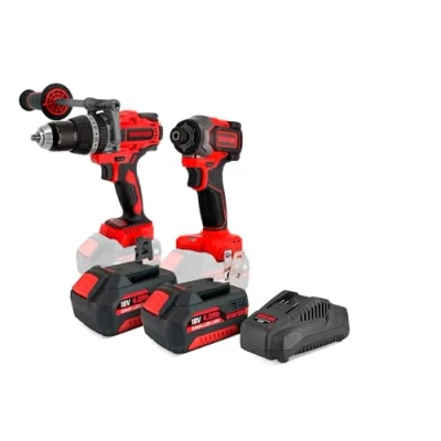 Imagen de Set de Taladro Atornillador Percutor PBL 80 P + impacto IS 230 L2024 BRUSHLESS (2 Baterías 4Ah. Cargador Maletín)