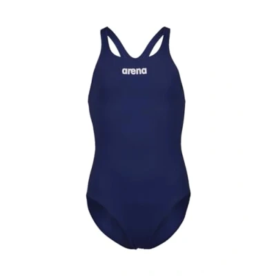 Imagen de arena Swim Pro Back Solid Bañador de Una Pieza para Niña, Secado Rápido, Deportivo Tejido MaxLife Eco con Resistencia al Cloro y Protección UV UPF 50+