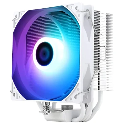 Imagen de TR AssassinX120 SE WHITE ARGB enfriador de aire CPU, 4 tubos calor, TL C12CW S PWM Quiet Fan CPU Cooler con rodamiento FDB, para AMD AM4 AM5 / Intel 1700/1150/1151/1200, PC