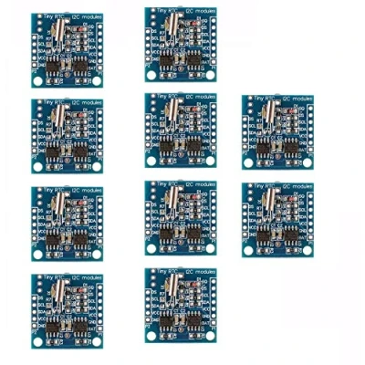 Imagen de DollaTek 10Pcs Tiny RTC I2C DS1307 AT24C32 Tiempo Real módulo de Reloj para Arduino AVR Arm PIC 51