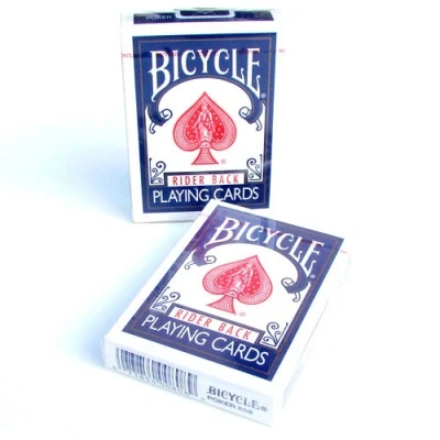 Imagen de 2 Barajas BICYCLE Rider Back Azules (US Playing Card Company)