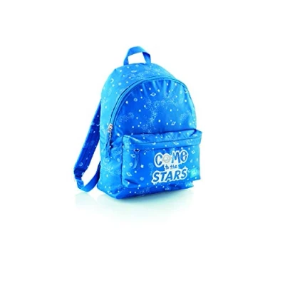 Imagen de Miquelrius Mochila Doble Compartimento , Capacidad 20 litros Cierre Cremallera Dimensións 300 x 440 140 mm Asa Superior Diseño Come to the Stars Color Azul
