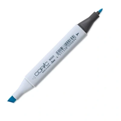 Imagen de Copic Classic BG02, New Blue, Rotulador Doble con Punta Media y Fina